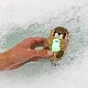 Сензорна играчка за баня със светлини, Infantino, Видра