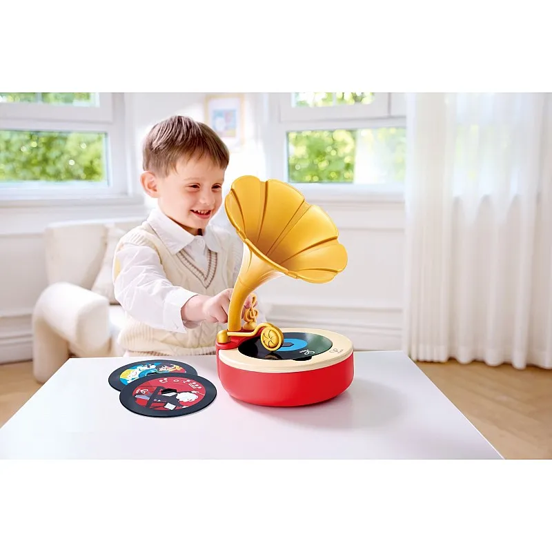 Детски ретро грамофон, Hape
