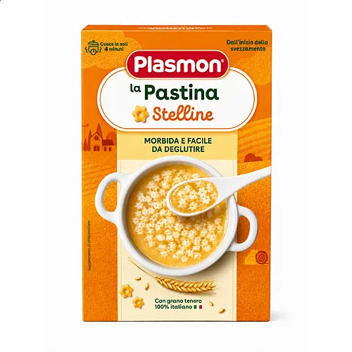 PLASMON Бебешка паста Звездички “STELLINE” 6м. 300г