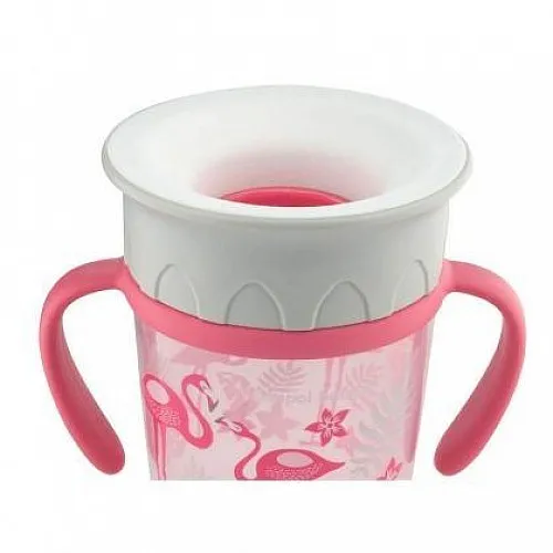 CANPOL Чаша Чаша 360˚6м. 270ml - момиче
