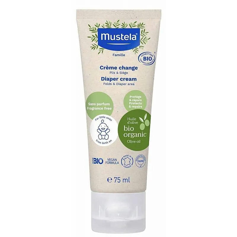 Mustela Органик крем против подсичане 75ml