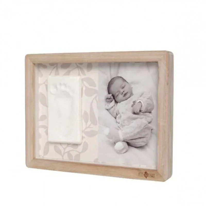 Petit Artichaut Дървена рамка за бебешки отпечатък и снимка - Ivy Grey