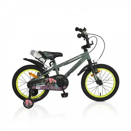 Byox Детски велосипед 16 Monster зелен