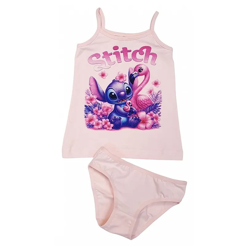 ВЕНЕРА Прасковен комплект бельо за момиче 2-1525