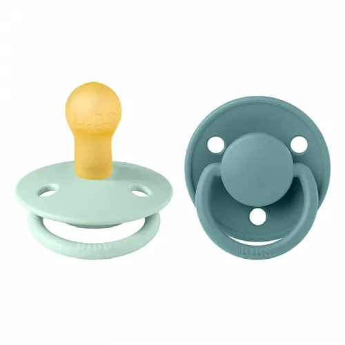 Bibs 2бр. биберони De Lux Nordic Mint/ Island Sea, 6-18м