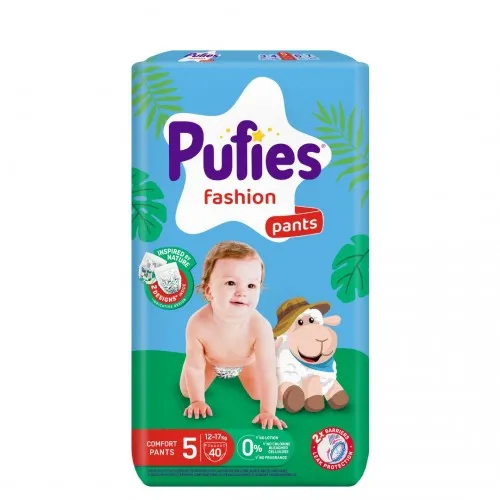 Pufies Памперс гащички 5 12-17кг 40бр.