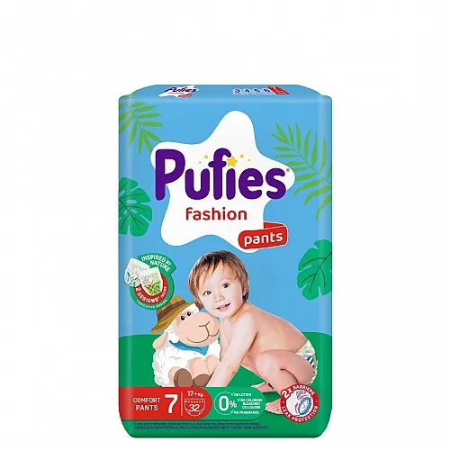 Pufies Памперс гащички 7 17+кг 32бр.