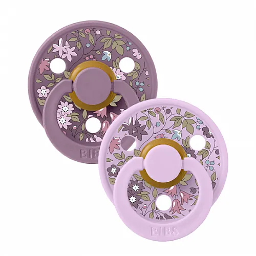 Bibs 2бр. биберони Liberty Colour Chamomile Lawn - Violet Sky Mix , 6-18м