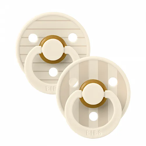 Bibs 2бр. биберони Colour Pin, Ivory Vanilla Mix, 0-6м