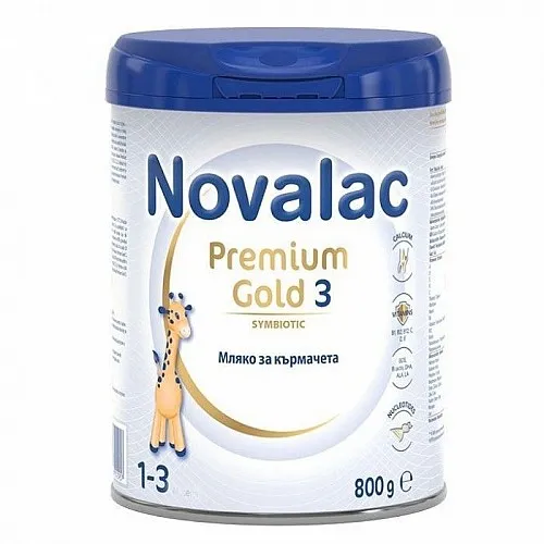 Novalac Premium Gold 3 Преходно мляко 12м+ 800г