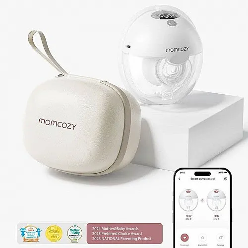 Momcozy Смарт електрическа помпа за кърма M5 Smart Hands-free с мобилно приложение