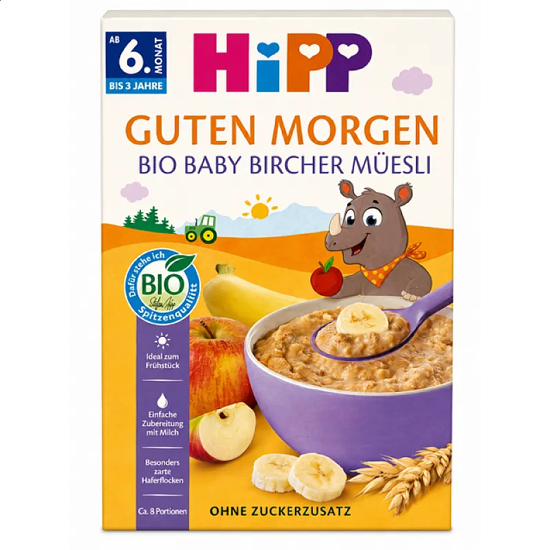 HiPP БИО Първото мюсли на бебето 6м. 250г