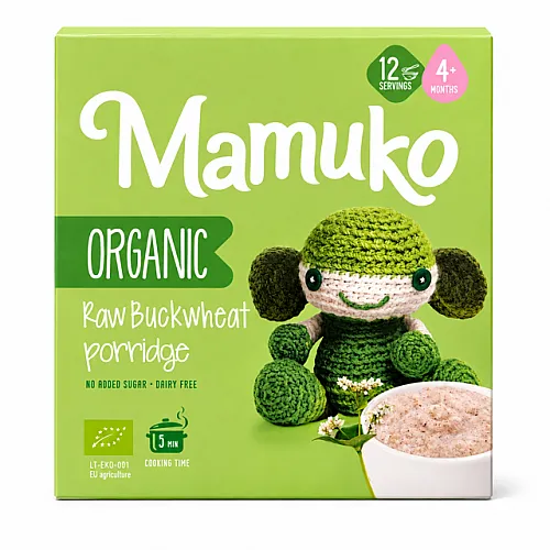 Mamuko Био Каша Зелена елда 4м. 200г