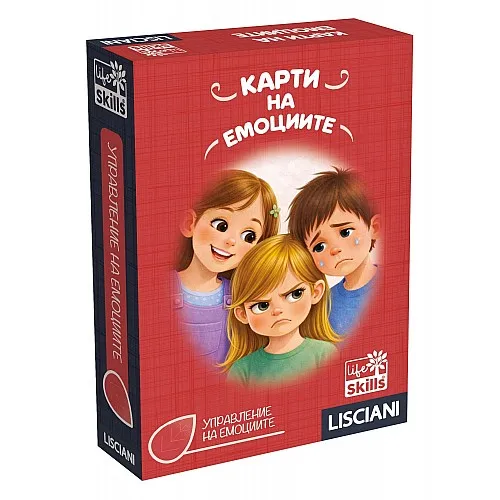 Lisciani Игра с карти - Емоциите