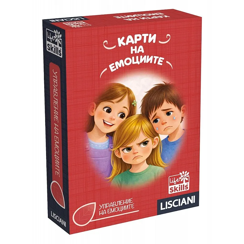 Lisciani Игра с карти - Емоциите