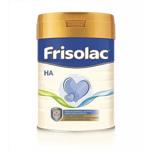 Frisolac HA Хипоалергенно мляко за кърмачета 0м 400гр