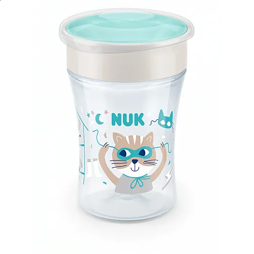 NUK Чаша Magic Cup 230мл 8+ бяла