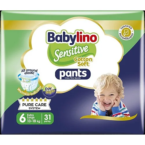 Babylino Гащички за еднократна употреба Jumbo Pack 6 13-18кг 31бр.