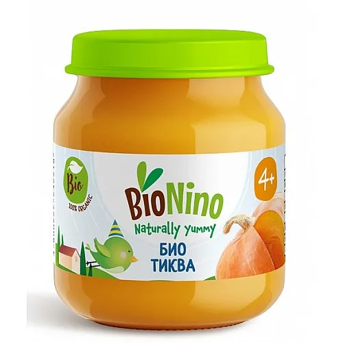 BioNino БИО Пюре Тиква 4м. 120г