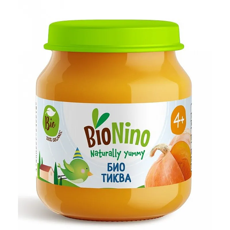 BioNino БИО Пюре Тиква 4м. 120г