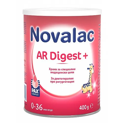 Novalac AR Digest + Мляко за кърмачета при регургитация 0-36м. 400г