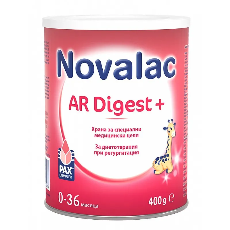Novalac AR Digest + Мляко за кърмачета при регургитация 0-36м. 400г