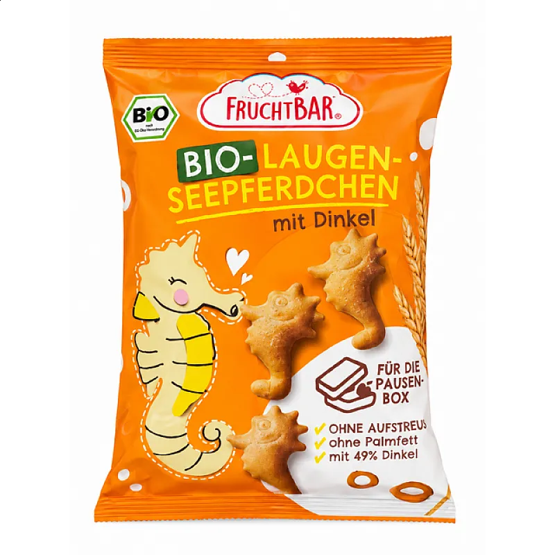 FruchtBar Био Крекери Морски кончета със Спелта 90g