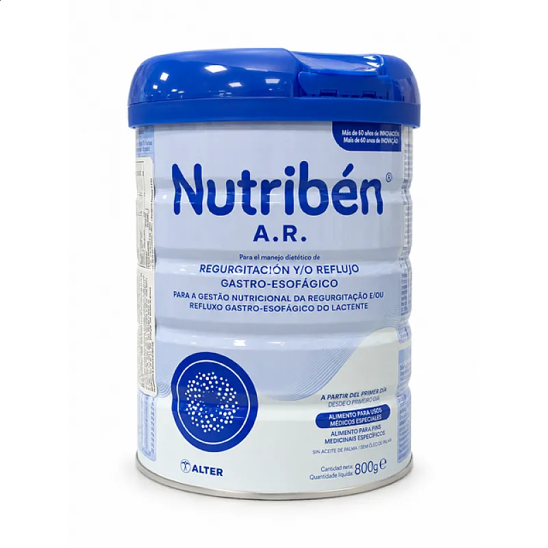 Nutribén A.R. Мляко от първия ден на раждането за диетотерапия при регургитация и/или гастроезофагeален рефлукс 0м. 800г
