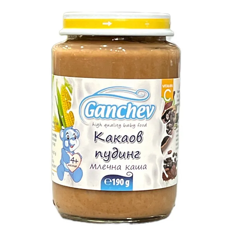 GANCHEV Какаов пудинг 4м. 190г
