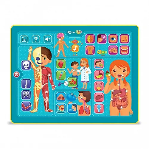 Thinkle Stars Детски образователен таблет – Човешкото тяло