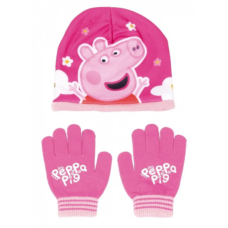 Arditex Комплект шапка и ръкавици Peppa Pig