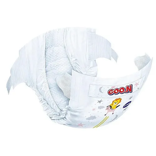 Еднократни бебешки пелени Goo.N Premium Soft 2 3-6кг 70бр.