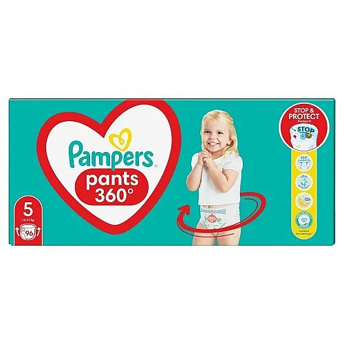 Pampers Гащички за еднократна употреба 5 Junior 12-17 кг - 96бр.