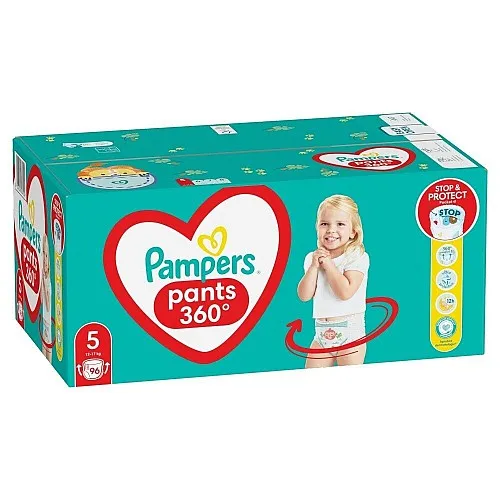 Pampers Гащички за еднократна употреба 5 Junior 12-17 кг - 96бр.