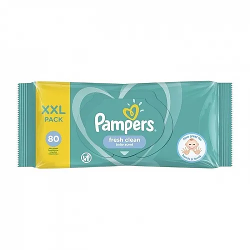 Pampers Мокри кърпи Fresh Cleen 80бр. Pampers Мокри кърпи Fresh Cleen 80бр.