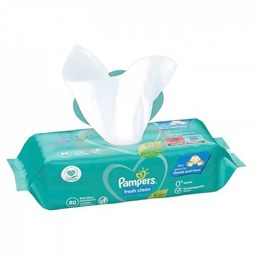 Pampers Мокри кърпички Fresh Clean 15x80бр. Pampers Мокри кърпички Fresh Clean 15x80бр.