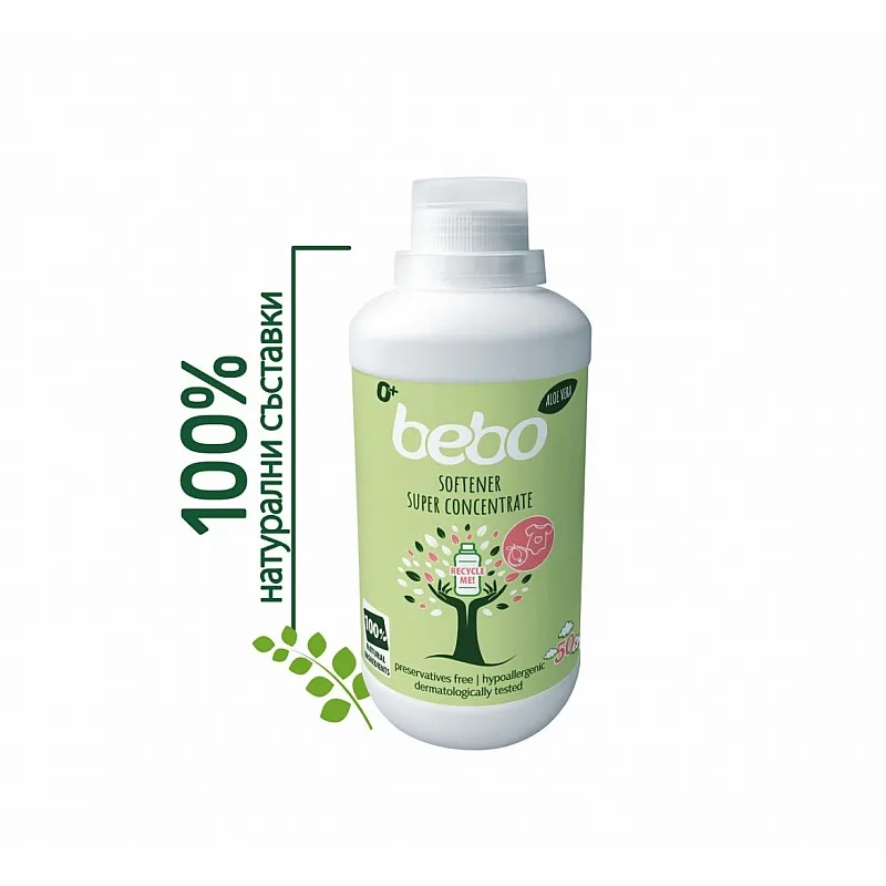Бебо Еко Омекотител супер концентрат с алое вера 1000мл