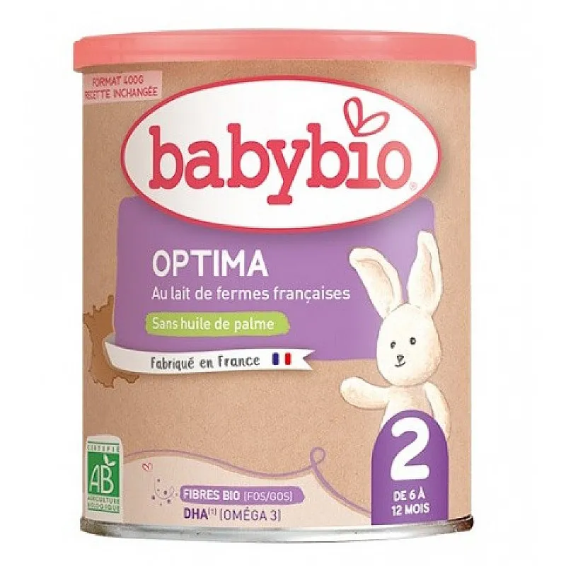 Babybio Био Адаптирано преходно мляко 6-12м. 400г