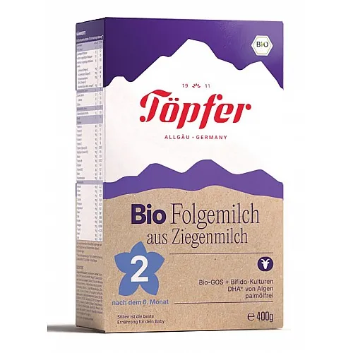 TOPFER LACTANA Преходно БИО Козе мляко 6м.+ 400г