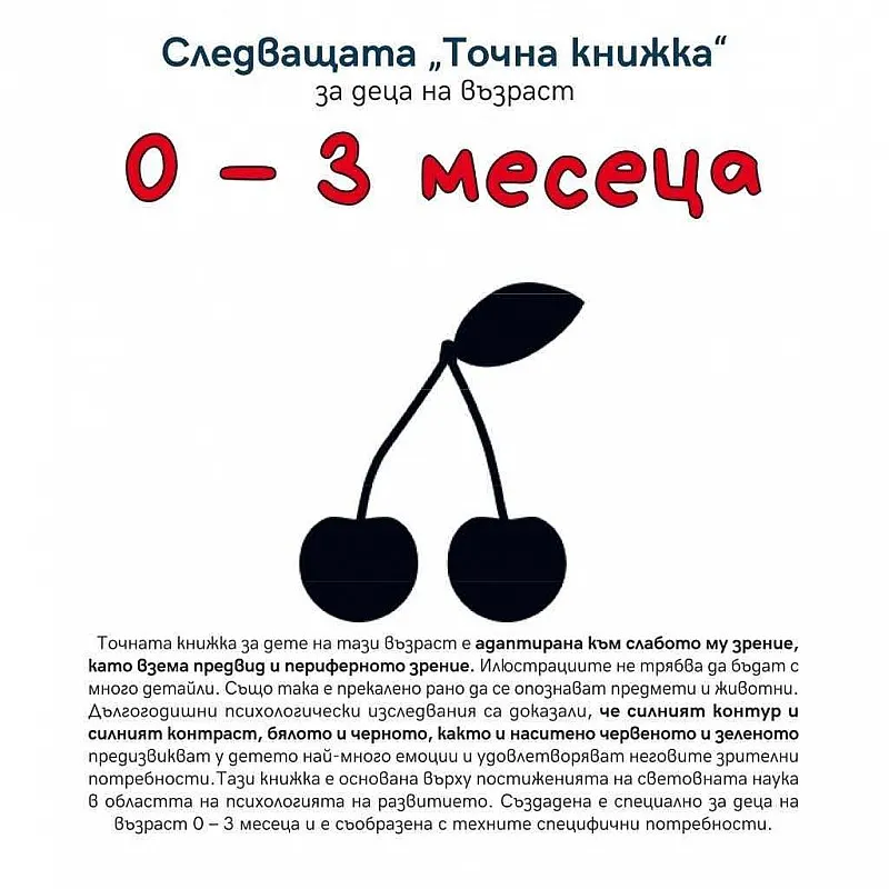 Следващата Точна книжка 0 - 3 месеца
