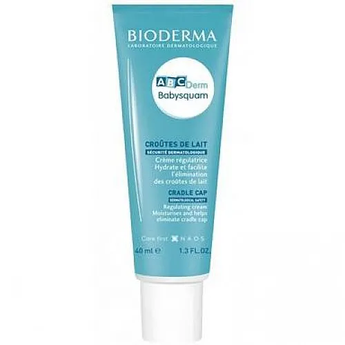 Bioderma ABCDerm Хидратиращ крем против млечни корички за бебета 40мл
