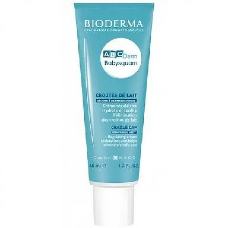 Bioderma ABCDerm Хидратиращ крем против млечни корички за бебета 40мл