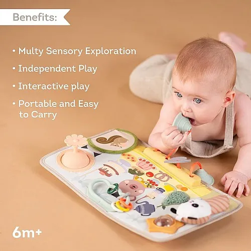 Бебешка играчка, Taf Toys, Дъска с активности, Мече