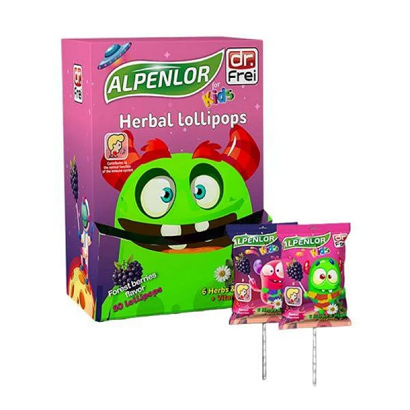 Dr. Frei Alpenlor Билкови близалки 10бр.