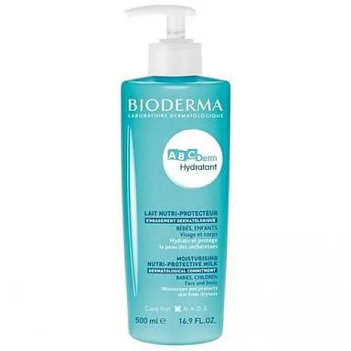 Bioderma ABCDerm Hydratant Хидратиращо мляко за бебета и деца 500мл