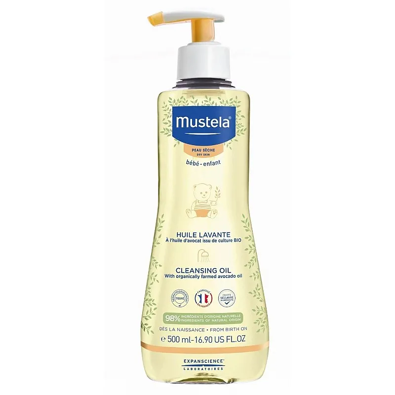 MUSTELA Душ олио за суха кожа 500ml