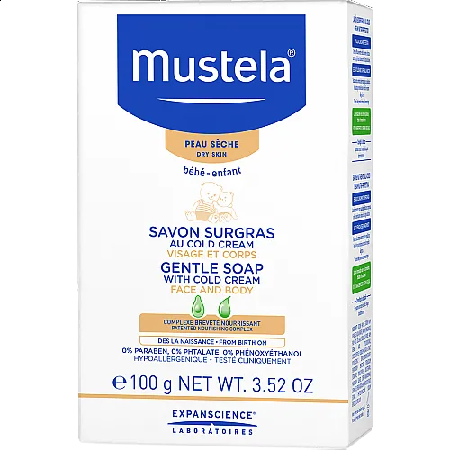 MUSTELA Сапун с подхранващ колд крем 100гр.