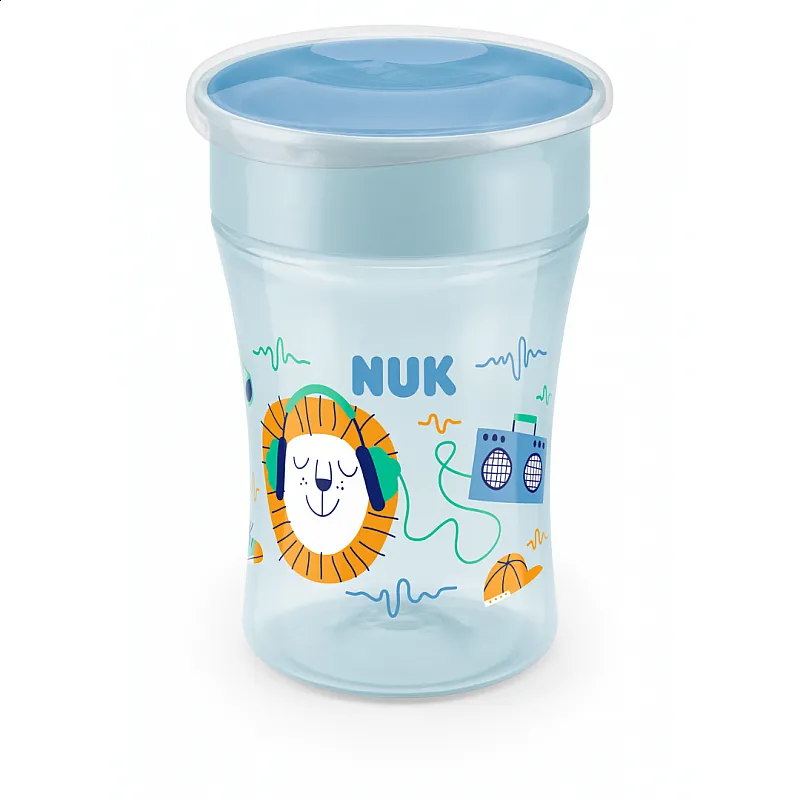 NUK Чаша Magic Cup 230мл 8+ синя