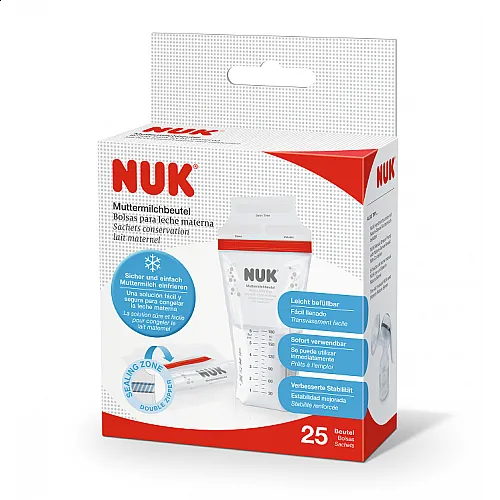Nuk пликчета за кърма  25бр.