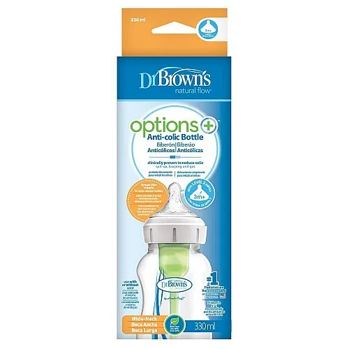 Шише Dr.Brown's Wide-Neck Options+ 330ml